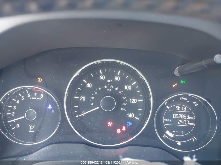 2016 HONDA HR-V EXL - 3CZRU6H73GM737582