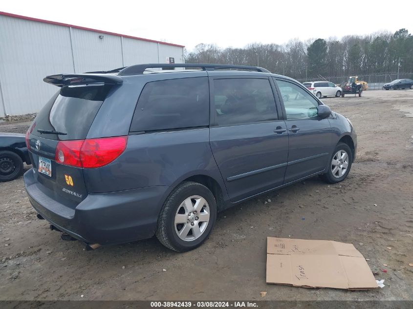 2008 Toyota Sienna Xle VIN: 5TDZK22C58S137576 Lot: 40669778