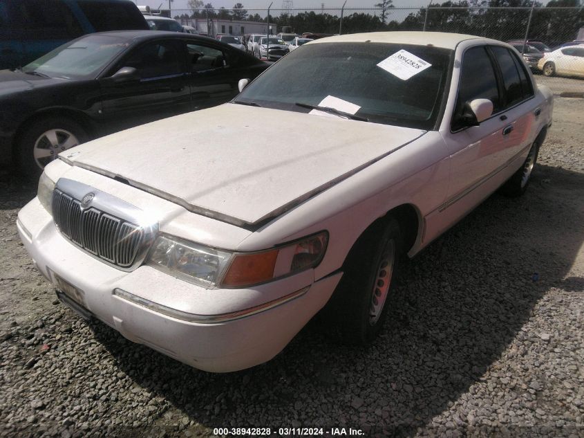 2001 Mercury Grand Marquis Ls VIN: 2MEFM75WX1X634583 Lot: 38942828