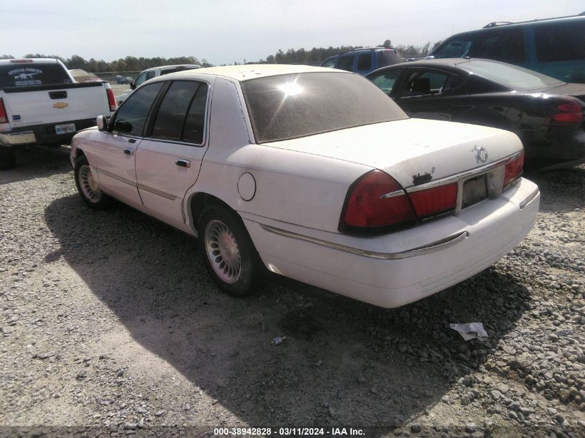 2001 Mercury Grand Marquis Ls VIN: 2MEFM75WX1X634583 Lot: 38942828