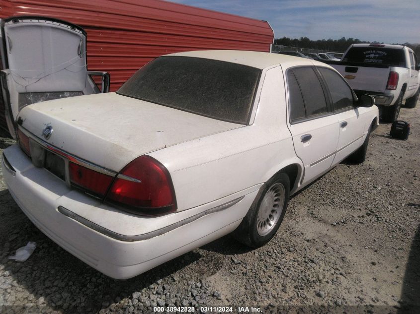 2001 Mercury Grand Marquis Ls VIN: 2MEFM75WX1X634583 Lot: 38942828