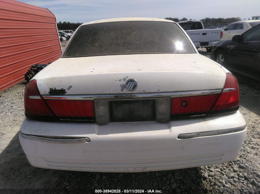 2001 Mercury Grand Marquis Ls VIN: 2MEFM75WX1X634583 Lot: 38942828