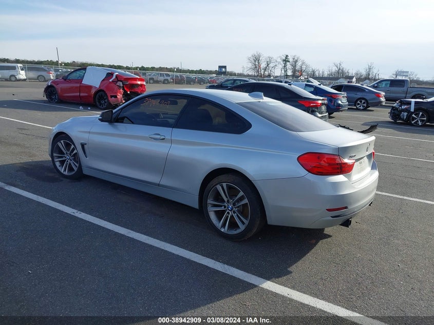2014 BMW 435I xDrive VIN: WBA3R5C52EK186530 Lot: 38942909