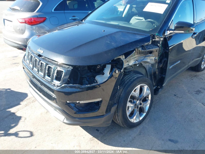 VIN 3C4NJDCB0LT233908 2020 JEEP COMPASS LIMITED