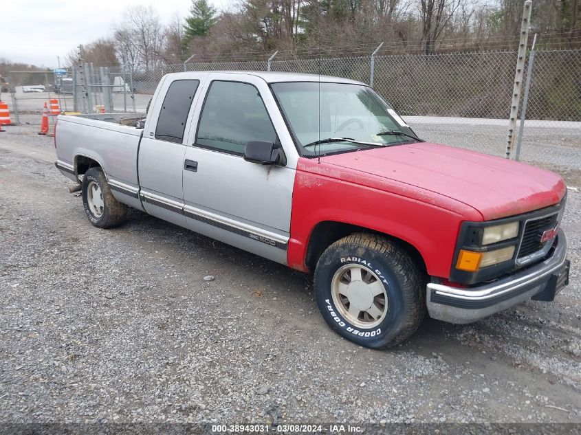 1997 GMC Sierra 1500 Sl Wideside VIN: 2GTEC19MXV1538838 Lot: 38943031