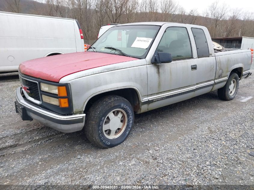 1997 GMC Sierra 1500 Sl Wideside VIN: 2GTEC19MXV1538838 Lot: 38943031