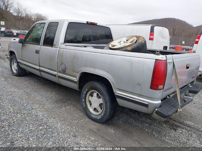 1997 GMC Sierra 1500 Sl Wideside VIN: 2GTEC19MXV1538838 Lot: 38943031