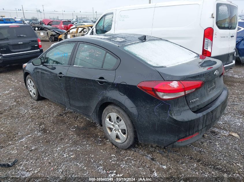 2017 Kia Forte Lx VIN: 3KPFK4A76HE110447 Lot: 38943149