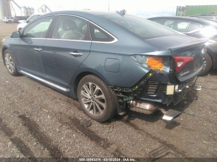 2016 Hyundai Sonata Sport VIN: 5NPE34AFXGH423642 Lot: 38943219