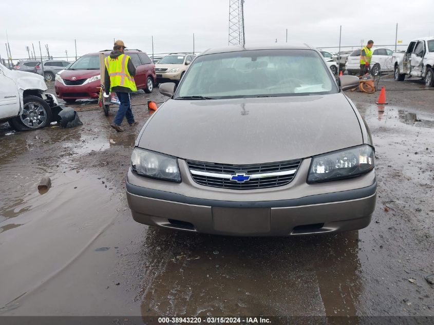 2003 Chevrolet Impala VIN: 2G1WF52E639149370 Lot: 38943220