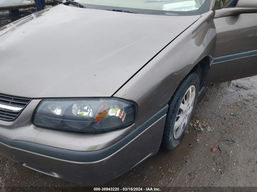 2003 Chevrolet Impala VIN: 2G1WF52E639149370 Lot: 38943220