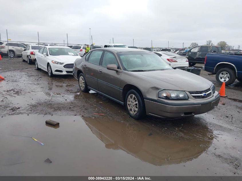 2003 Chevrolet Impala VIN: 2G1WF52E639149370 Lot: 38943220