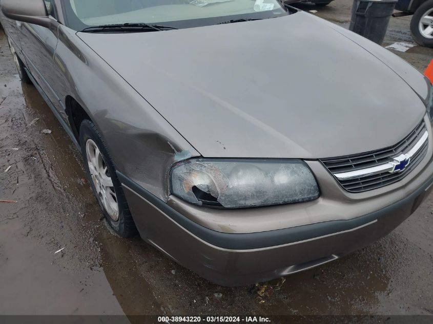 2003 Chevrolet Impala VIN: 2G1WF52E639149370 Lot: 38943220