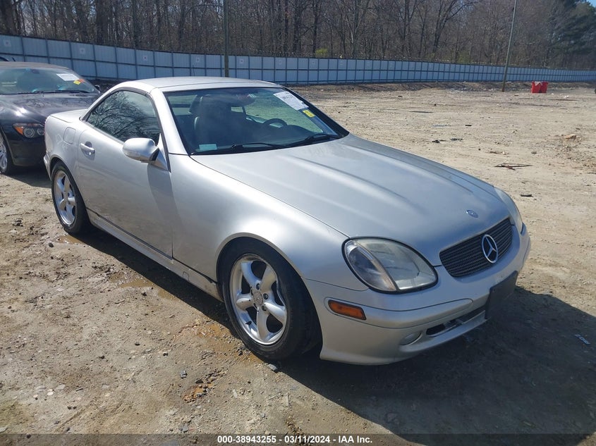 2002 Mercedes-Benz Slk 320 VIN: WDBKK65F22F252401 Lot: 38943255
