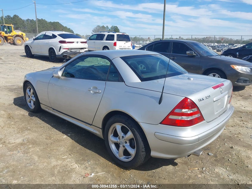 2002 Mercedes-Benz Slk 320 VIN: WDBKK65F22F252401 Lot: 38943255