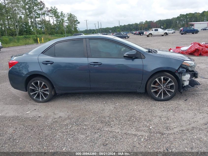 2019 Toyota Corolla Se VIN: 2T1BURHE1KC220368 Lot: 40287599