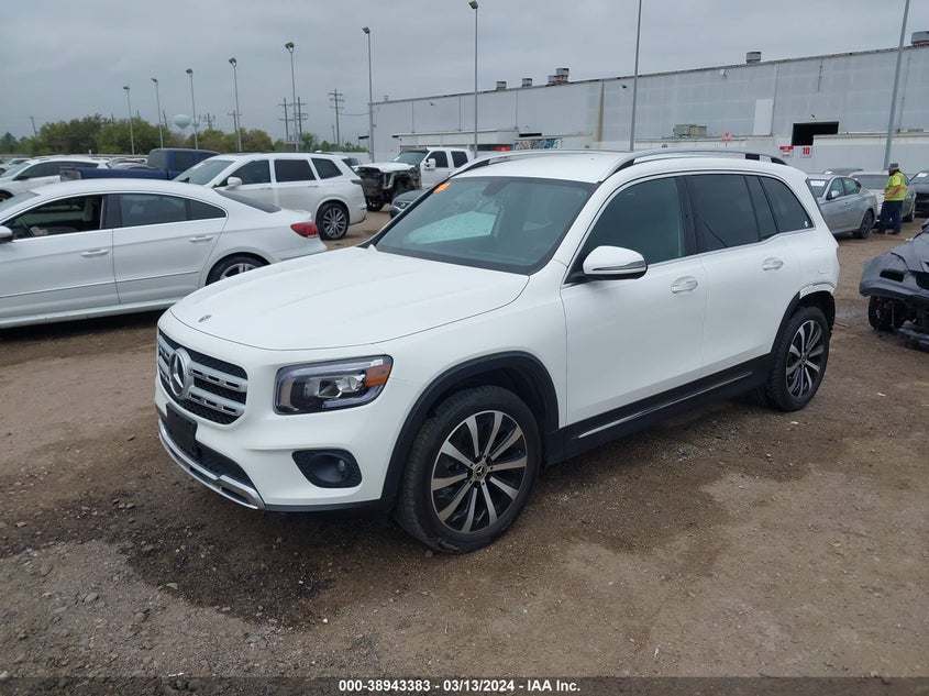 2022 Mercedes-Benz Glb 250 VIN: W1N4M4GB3NW245666 Lot: 38943383