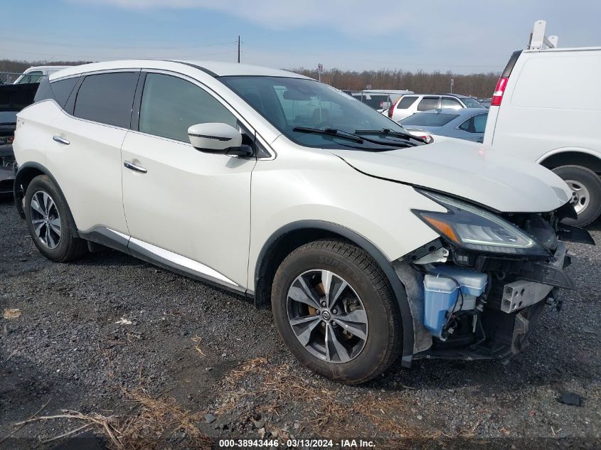 2020 Nissan Murano S Intelligent Awd VIN: 5N1AZ2AS1LN155827 Lot: 38943446