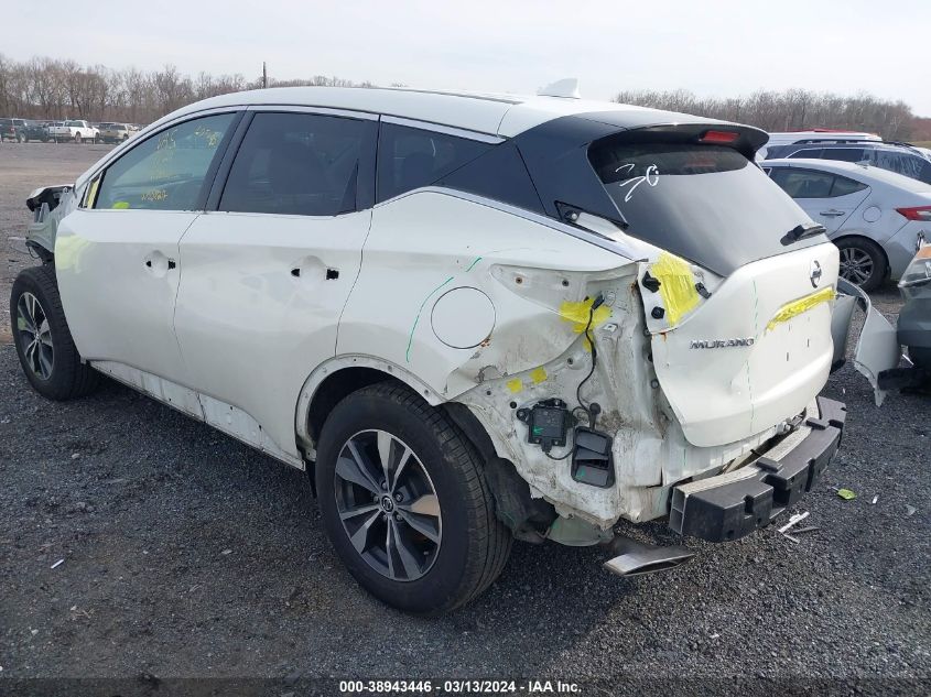 2020 Nissan Murano S Intelligent Awd VIN: 5N1AZ2AS1LN155827 Lot: 38943446