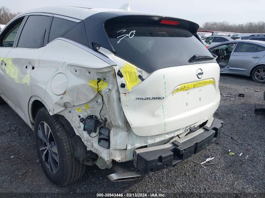 2020 Nissan Murano S Intelligent Awd VIN: 5N1AZ2AS1LN155827 Lot: 38943446