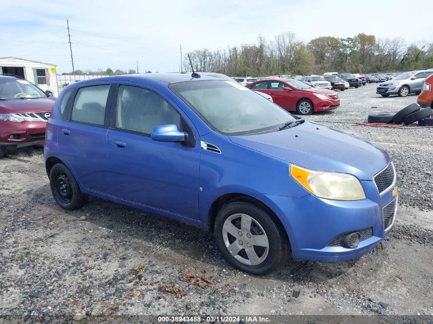 KL1TD66EX9B316151 2009 Chevrolet Aveo Lt