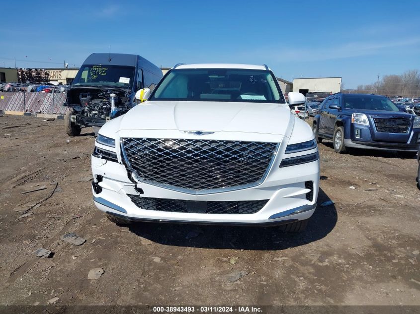 2024 Genesis Gv80 2.5T Awd VIN: KMUHBDSB6RU182020 Lot: 38943493