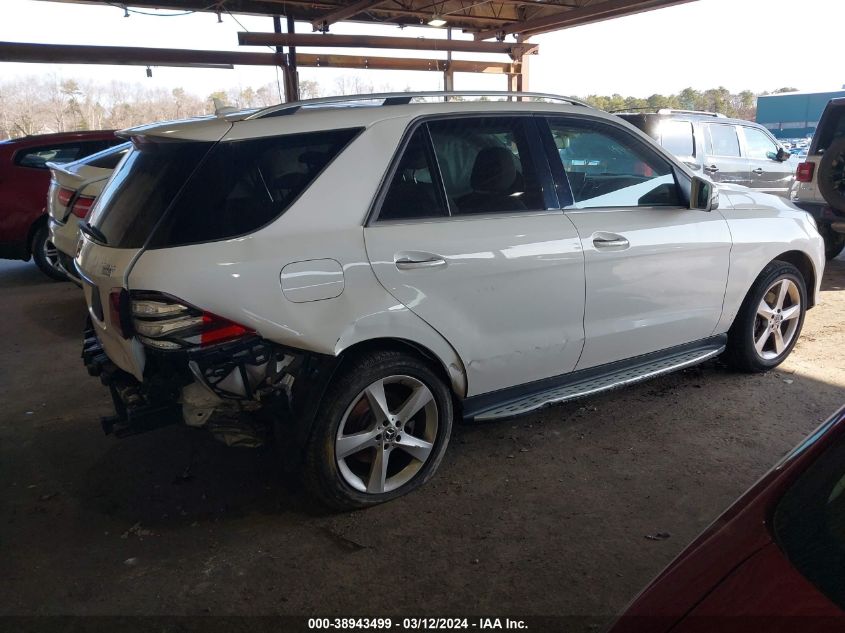 2017 Mercedes-Benz Gle 350 4Matic VIN: 4JGDA5HB4HA947688 Lot: 40523300