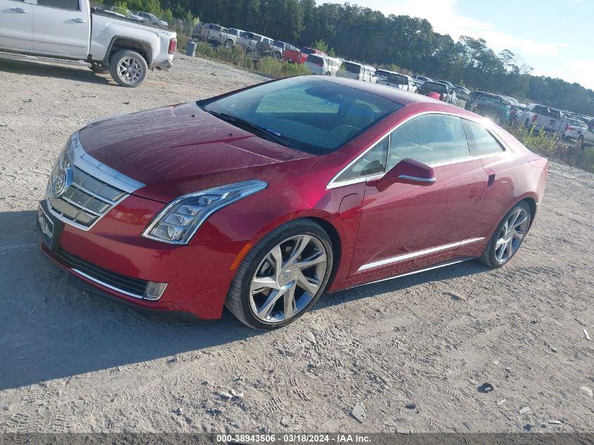 2014 Cadillac Elr Standard VIN: 1G6RM1E43EU601791 Lot: 38943506