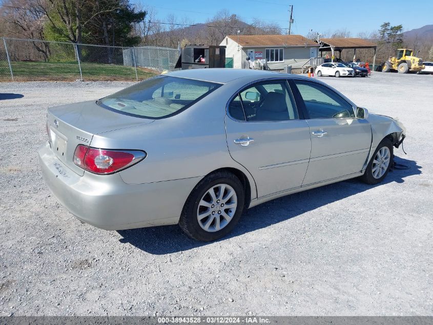 JTHBF30G036005298 | 2003 LEXUS ES 300