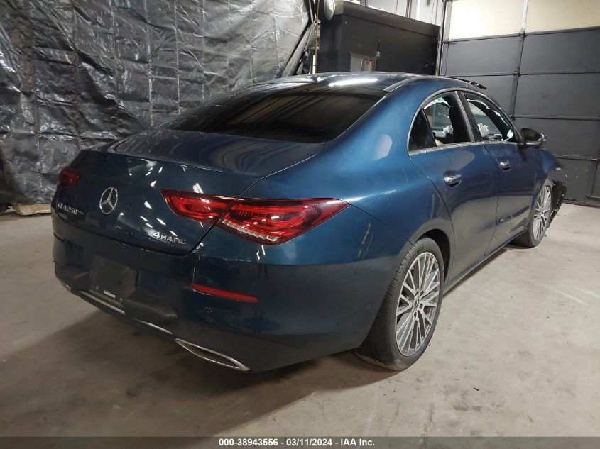 W1K5J4HB1NN298767 2022 Mercedes-Benz Cla 250 Coupe 4Matic