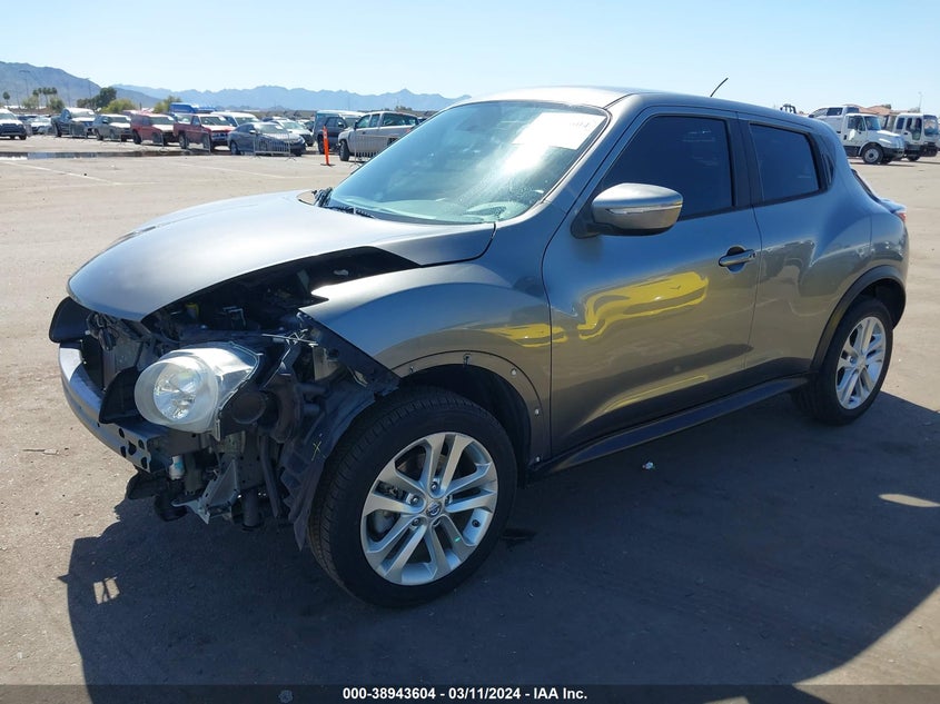 2017 Nissan Juke S VIN: JN8AF5MRXHT702107 Lot: 38943604