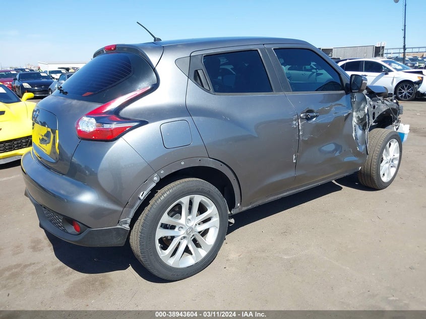 2017 Nissan Juke S VIN: JN8AF5MRXHT702107 Lot: 38943604