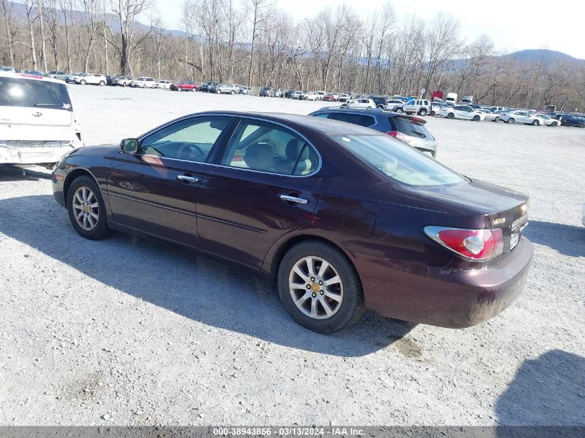 2002 Lexus Es 300 VIN: JTHBF30G425028572 Lot: 38943856