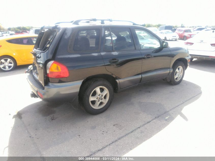 2004 Hyundai Santa Fe Gls/Lx VIN: KM8SC73E94U679731 Lot: 38944008