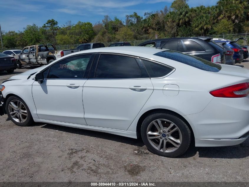 2018 FORD FUSION SE - 3FA6P0HD9JR227319