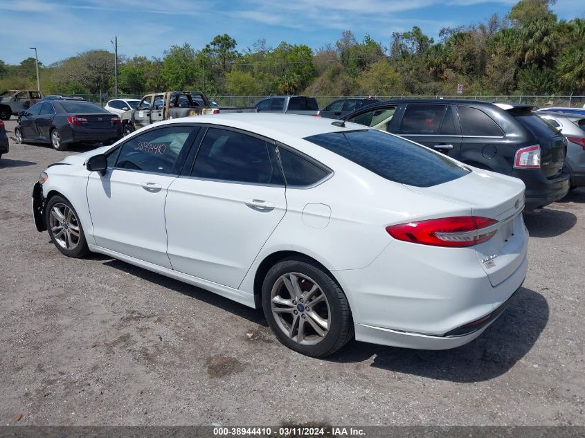 2018 FORD FUSION SE - 3FA6P0HD9JR227319