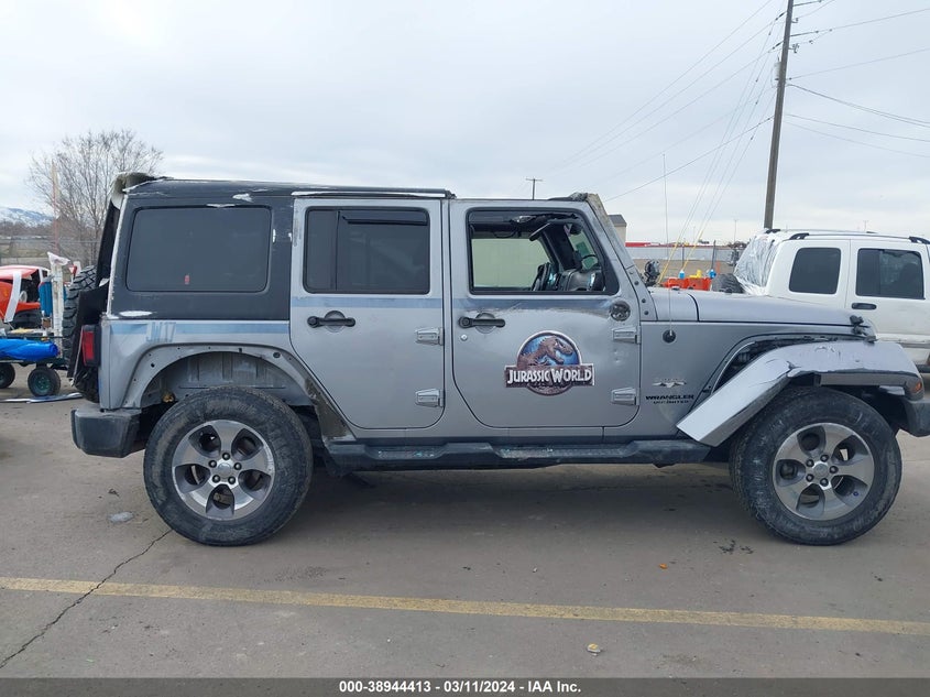 2016 JEEP WRANGLER UNLIMITED SAHARA - 1C4BJWEG7GL205032