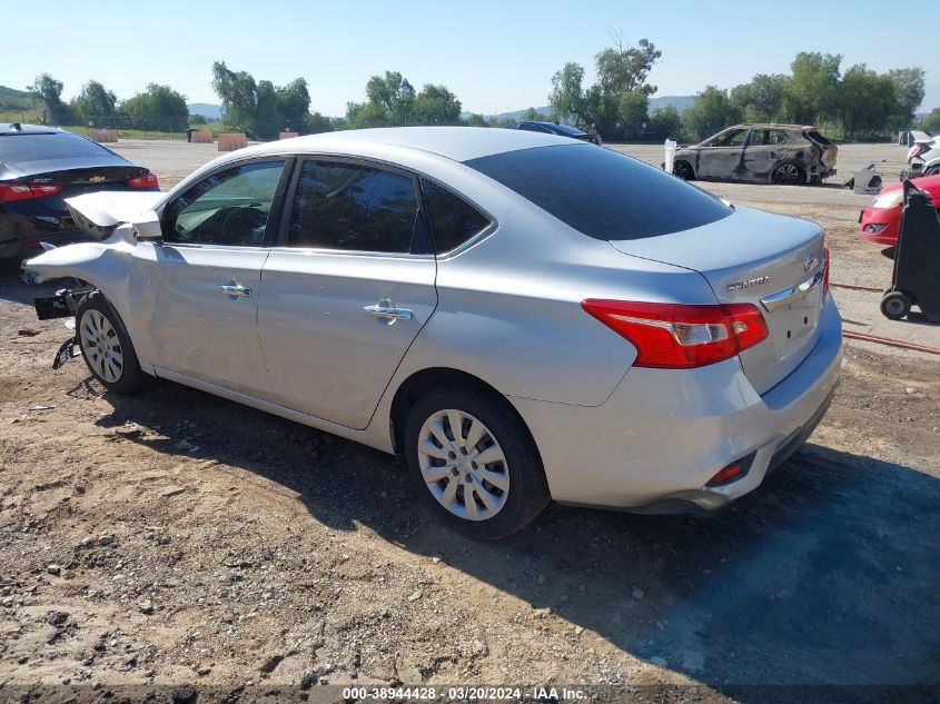 2018 Nissan Sentra S VIN: 3N1AB7AP5JY240853 Lot: 38944428