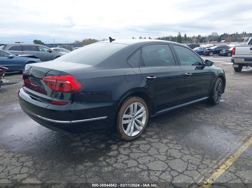 2019 VOLKSWAGEN PASSAT VIN: 1VWLA7A39KC011539