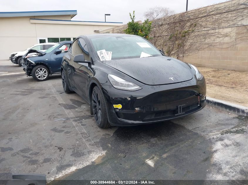 2022 TESLA MODEL Y PERFORMANCE DUAL MOTOR ALL-WHEEL DRIVE - 7SAYGDEF5NF394660