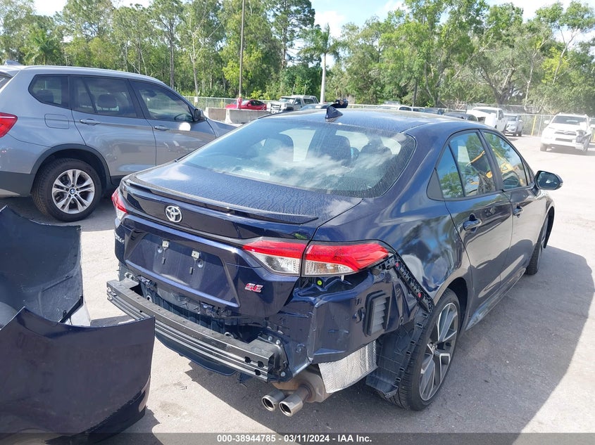 2022 TOYOTA COROLLA 2.0L I4   N(VIN: 5YFS4MCE6NP119549