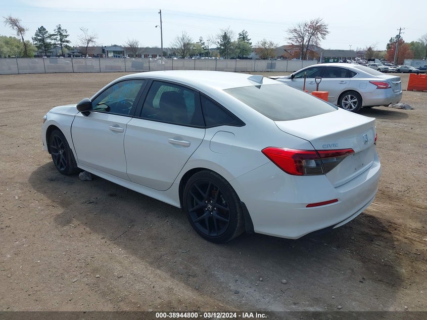 VIN 2HGFE2F52PH532240 2023 HONDA CIVIC SPORT
