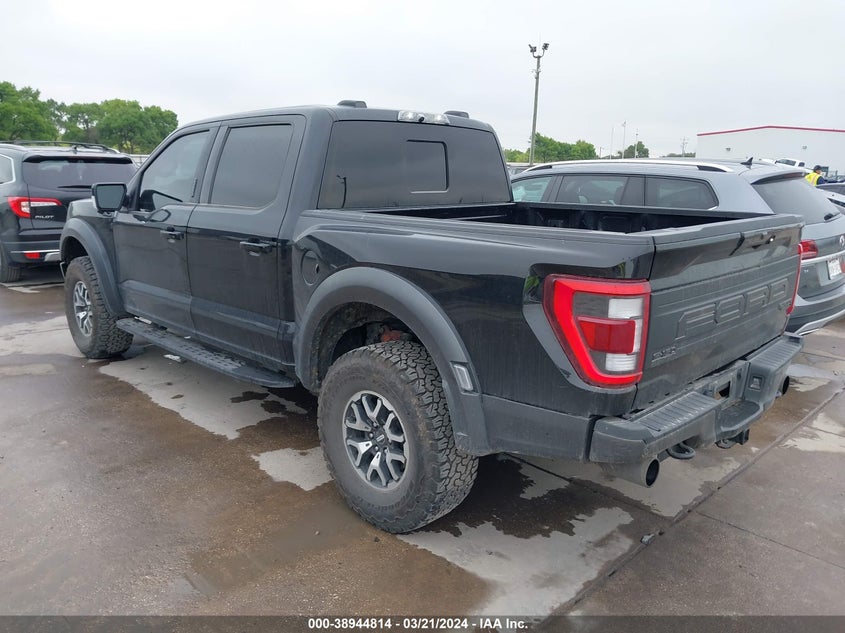 VIN 1FTFW1RG7PFB74590 2023 FORD F-150 RAPTOR