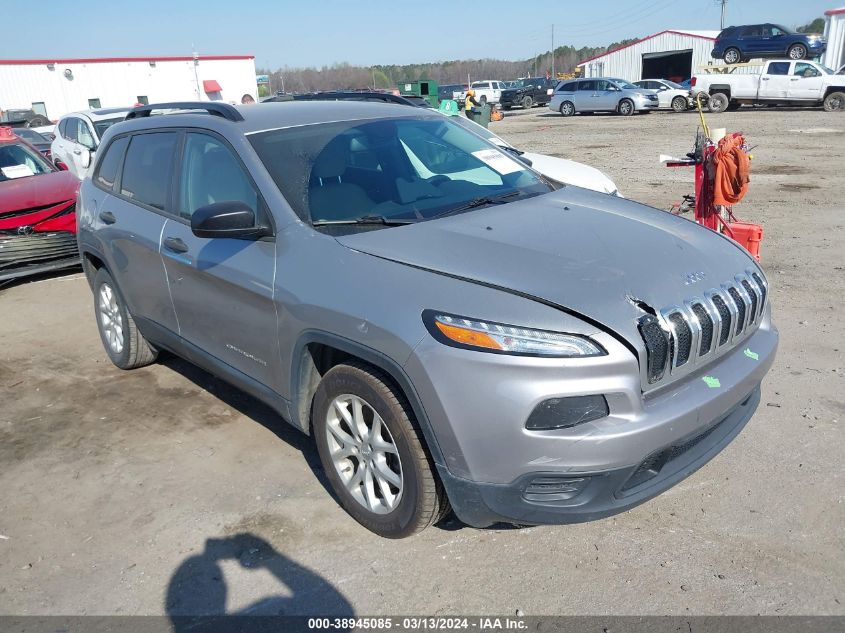 VIN 1C4PJLAB5HW619392 2017 JEEP CHEROKEE no.1