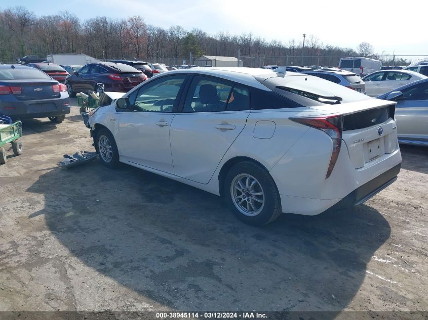 JTDKBRFU0G3014975 | 2016 TOYOTA PRIUS