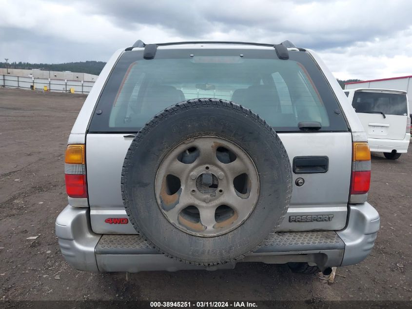 2000 Honda Passport Ex/Lx VIN: 4S6DM58WXY4400294 Lot: 38945251