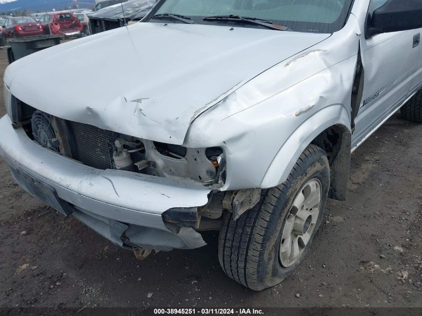 2000 Honda Passport Ex/Lx VIN: 4S6DM58WXY4400294 Lot: 38945251