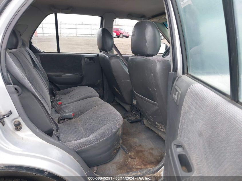 2000 Honda Passport Ex/Lx VIN: 4S6DM58WXY4400294 Lot: 38945251