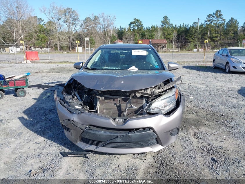 2015 TOYOTA COROLLA LE - 2T1BURHE9FC440248