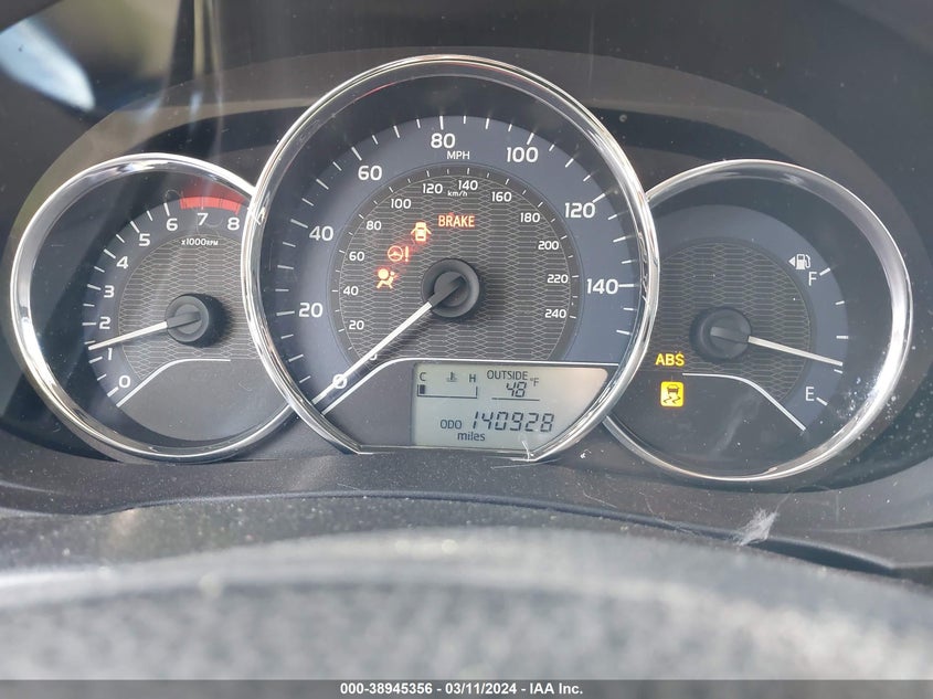 2015 TOYOTA COROLLA LE - 2T1BURHE9FC440248